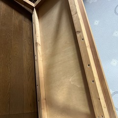 オルテガ木製テーブルの画像