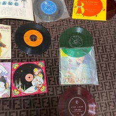 レコード　ソノシートたくさんの画像