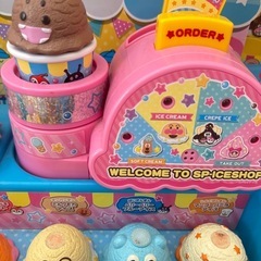 アンパンマン　アイス屋さん　おもちゃの画像