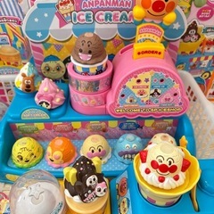 アンパンマン　アイス屋さん　おもちゃの画像