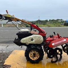 ヤンマー管理機 HK6 6馬力耕運機 畝立て尾輪2輪 家庭菜園