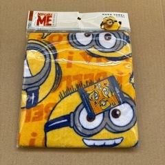 【新品未使用】ミニオンハンドタオル