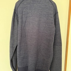 asics × REIGNING CHAMP ハーフジップパーカ フードなし　の画像