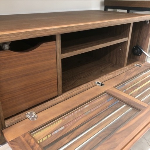 テレビボード　関家具　ブラウン【トレファク堺福田店】