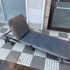 スリムタイプ 折りたたみベッドの画像