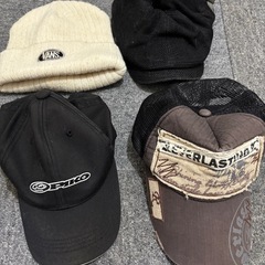 帽子4個セット