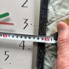 30cm角の掛け時計(2)の画像