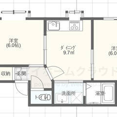 【即入居可‼️敷/礼/仲手0円🉐】2DK🏠 ２階角部屋‼️駐車場2台分無料‼️🚗ペット可🐈家電付き相談可👌 - 不動産