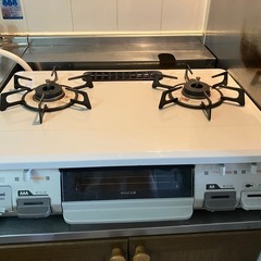 【至急】Rinnai グリル付き二口ガスコンロ KGM64BE