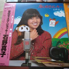 石野真子  LP レコード 9枚セットの画像