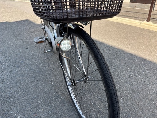 Panasonic電動アシスト自転車 シティタイプ シルバー (はる) 東
