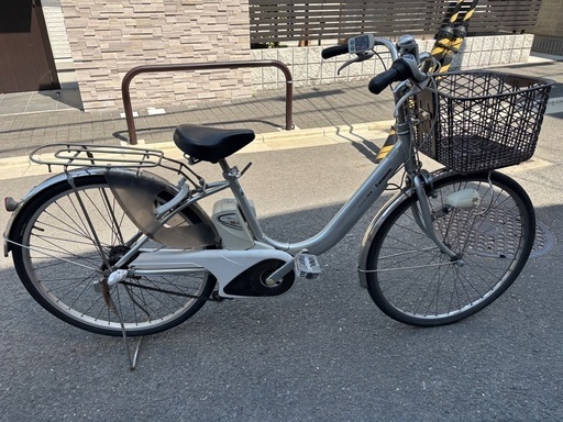 【セール】 Panasonic電動アシスト自転車 シティタイプ シルバー (はる) 東 自転車本体