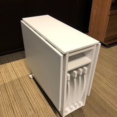 【展示品・未使用品】折りたたみダイニングテーブル バタフライテーブル チェア4脚付き 参考価格47990円💳自社配送時🌟代引き可💳※現金、クレジット、スマホ決済対応※【送料に設置込】の画像