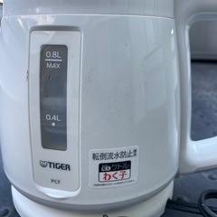 TIGER 電気ケトル0.8Lの画像