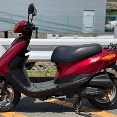 【低走行•美車】YAMAHA JOG SA36J レッド【原付のサブスクサービス始めました】の画像