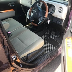 お買い得車‼️ミラココア　プラスX 車検付　エコアイドル　低燃費　ナビ　フルセグ　Bluetooth 室内とても綺麗なココアです　ナビ　テレビ　キーフリー　エコアイドル　の画像
