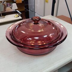 VISION　PYREX　ガラス鍋　なべ　サイズ（約）幅23×奥...