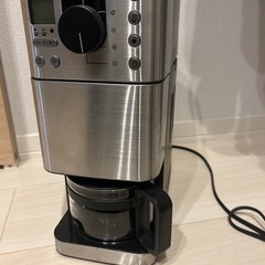 豆から挽けるコーヒーメーカー
の画像