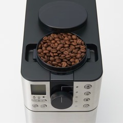豆から挽けるコーヒーメーカー
の画像