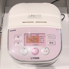 【中古】炊飯器 3合 タイガー（5/17〜19取り引きできる方優先）