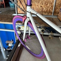ピスト ピストバイク 自転車 電動自転車 ミニチャリの画像