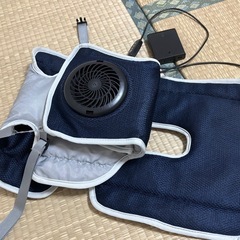 日本育児　ベビーカー　ファン付きシートの画像