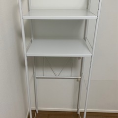 シェルフユニット (メタル製の吊り下げ収納カゴ付き)