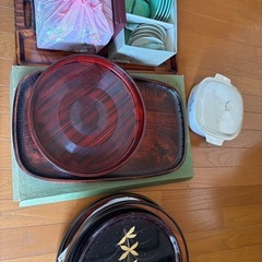 和食器　お盆　お重　スプーン