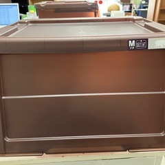 ロ 2504-729 スライドボックスM ブラウン キズ 汚れあり