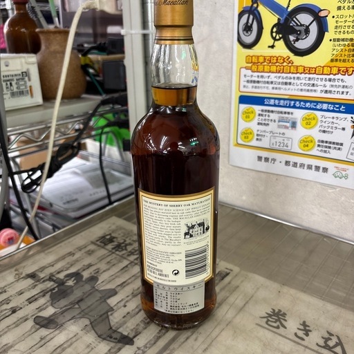 MACALLAN12年/シェリーオークカスク/旧ボトル/700ml/40%