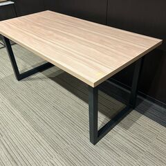▼値下げ▼【展示品・未使用品】ダイニングテーブル 木目調 ダイニング家具 参考価格49990円💳自社配送時🌟代引き可💳※現金、クレジット、スマホ決済対応※【送料に設置込】の画像