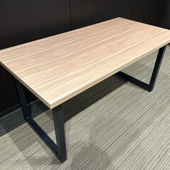 ▼値下げ▼【展示品・未使用品】ダイニングテーブル 木目調 ダイニング家具 参考価格49990円💳自社配送時🌟代引き可💳※現金、クレジット、スマホ決済対応※【送料に設置込】の画像