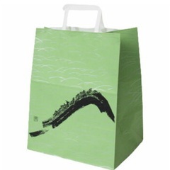 紙袋 手提げ袋 マチ広　50枚×4の画像