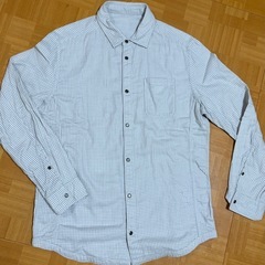 INTERMEZZO チェック柄 長袖シャツ　リバーシブル