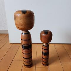【昭和レトロ】 伝統こけし　作並系　鈴木昭二工人の画像