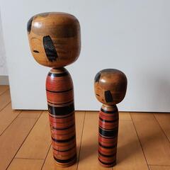 【昭和レトロ】 伝統こけし　作並系　鈴木昭二工人の画像