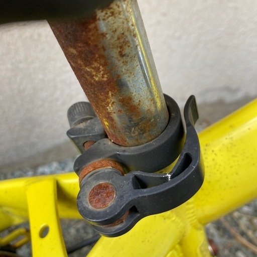 へんしんバイク黄色 (おまめ) 六会日大前の幼児用自転車の中古