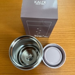 KALDI オリジナルステンレスミニボトル(未使用品)の画像