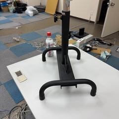 TRUSCO ローラーコンベアの脚11個セットの画像