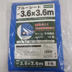 ブルーシート出てきたやつを