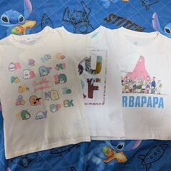 子供半袖Tシャツ＋ランニング肌着 110の画像