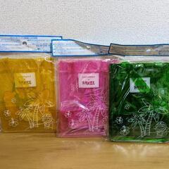 【受渡済】未使用　ドラえもん　ビニールバッグ　3つセットの画像