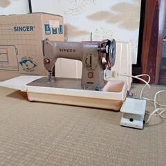 SINGER ミシン（電動化済/動きます）の画像