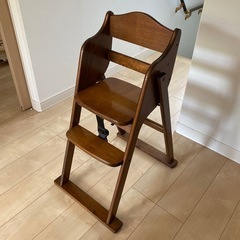 ベビーチェア　木製　折りたたみ　