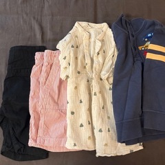 ミキハウス、H&M、GAPなど子供服　男の子120前後まと…
