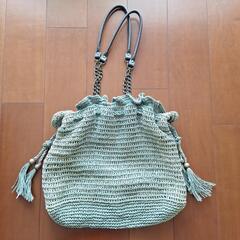 サマーバッグ　編みバッグ
