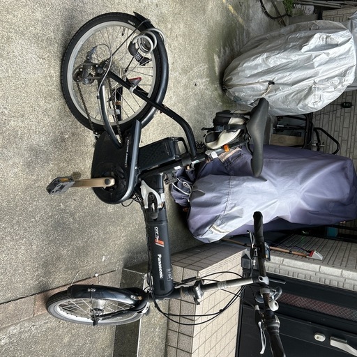 パナソニックオフタイム電動アシスト自転車折りたたみ (KEN