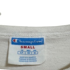 【Champion 】ホワイト Tシャツ Mの画像