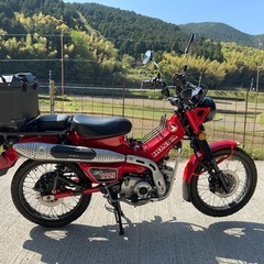 福岡市からホンダ　ハンターカブ ct125 ja55綺麗　自賠責R8年7月までの画像