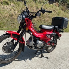 福岡市からホンダ　ハンターカブ ct125 ja55綺麗　自賠責R8年7月までの画像